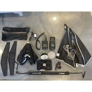 Quantum QF8C QFlash Trio Turbo3 Battery Huge‎ Lot Accessories Tested Working